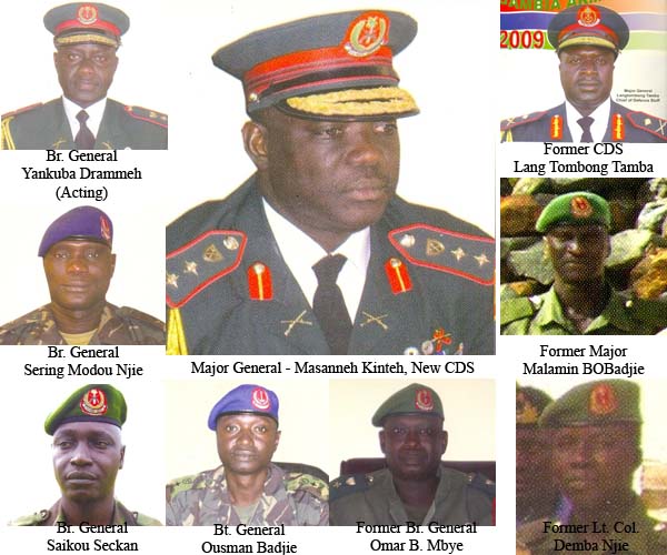 Bombshell At Gambia National Army 